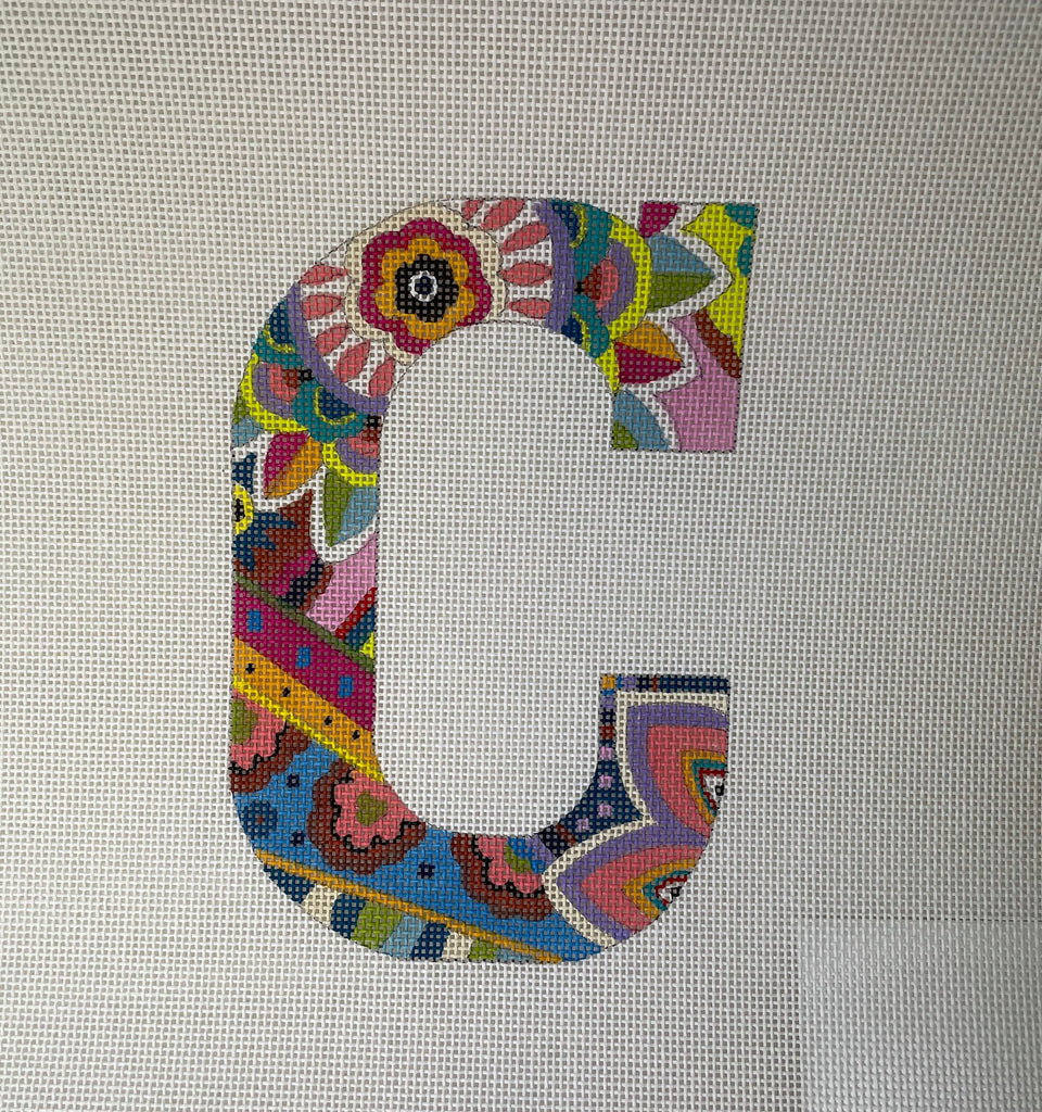 * Colors of Praise Letter 'C' - 6in / 18m