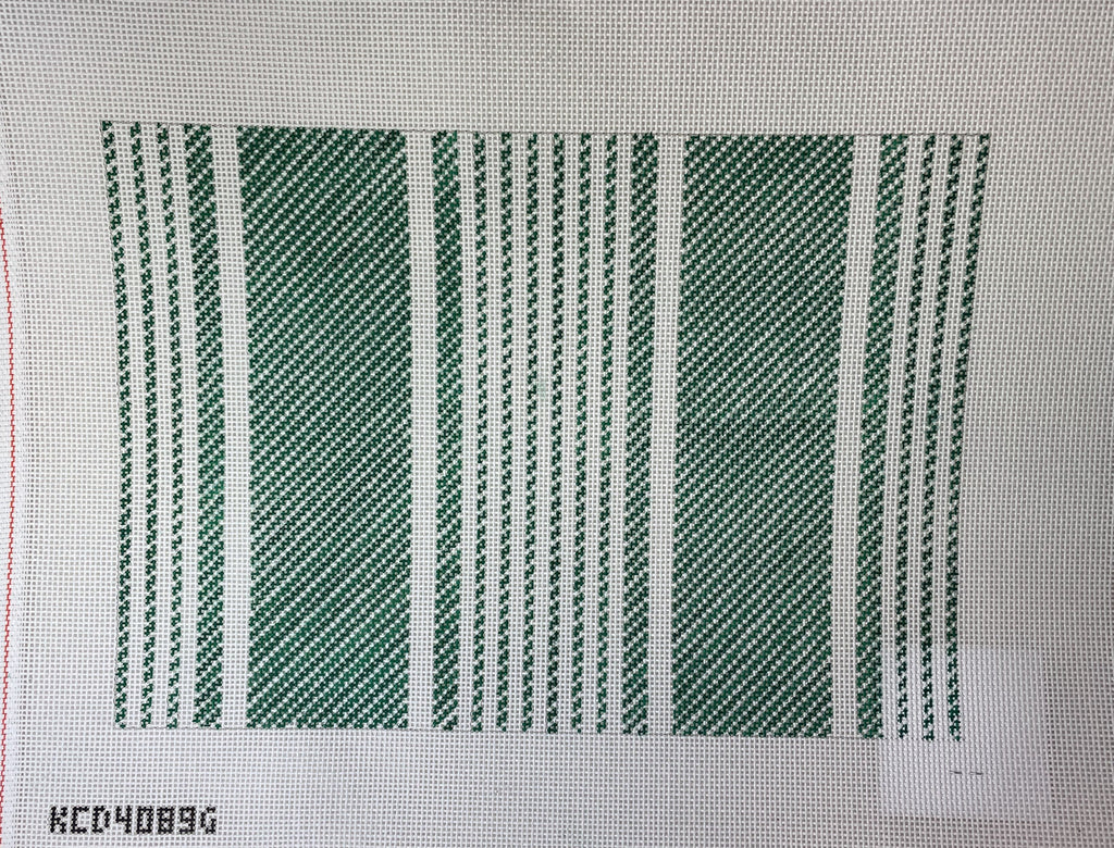 * Ticking Pillow Canvas- Green KCD4089G