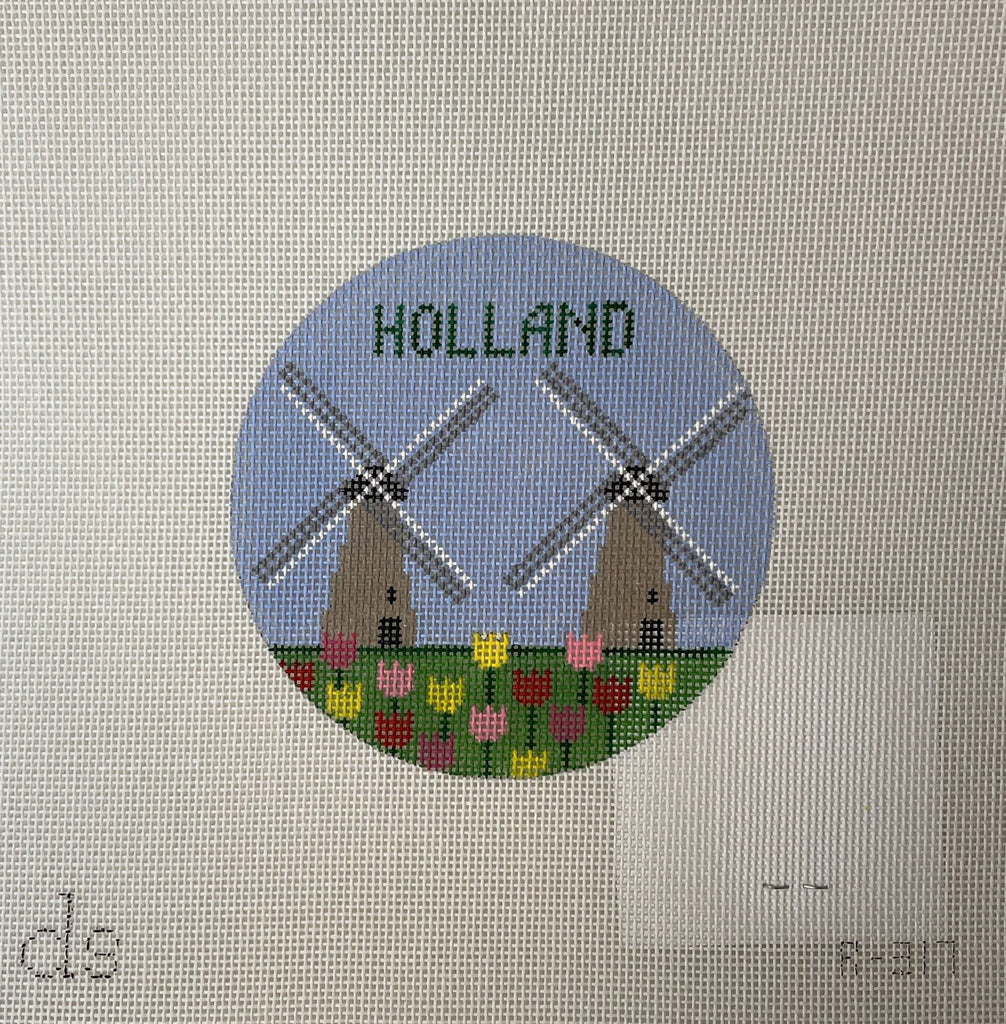* Doolittle Stitchery R317 Holland Travel Round