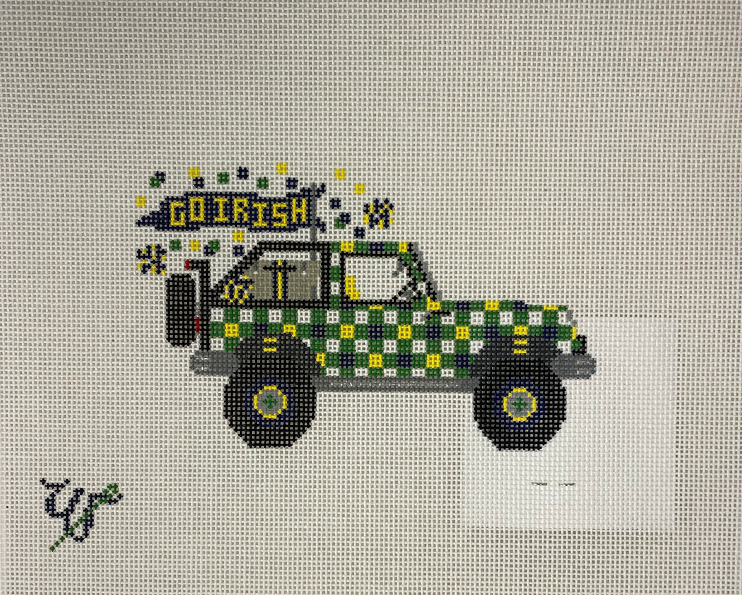 * Wipstitch Needleworks WS115 Notre Dame Jeep