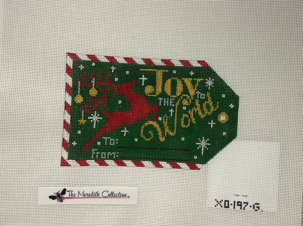 * Meredith Collection XO197G Joy to the World Tag