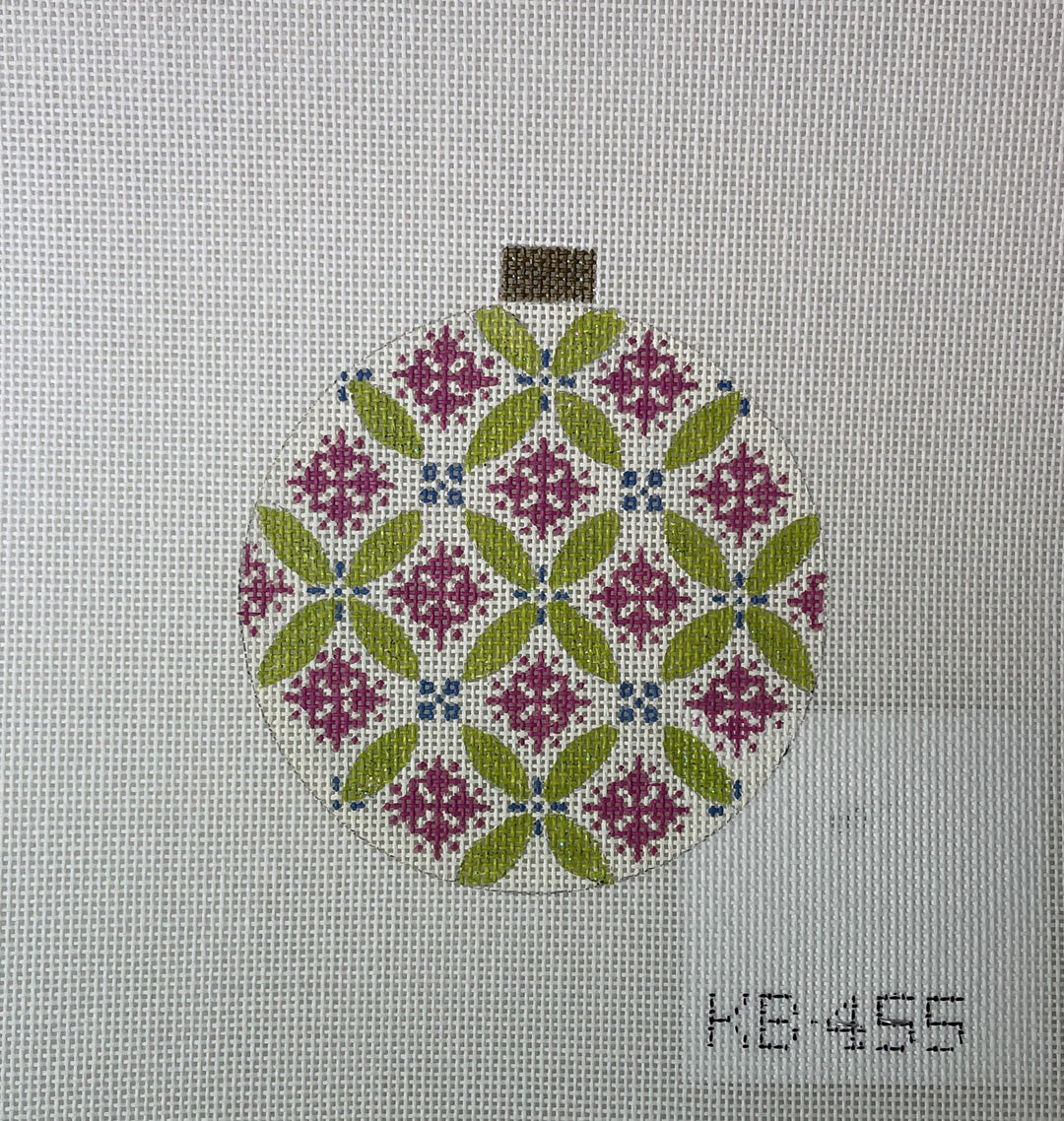 *Kirk and Bradley KB455 Florentine Bauble- Mauve