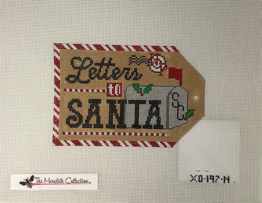 * Meredith Collection XO197N Letters to Santa Tag