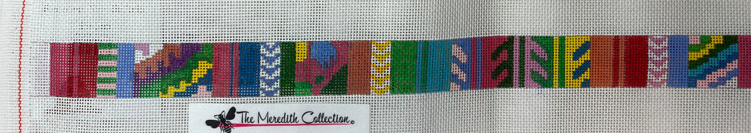 * Meredith Collection 248B Rasta Belt- bright pastels- 18m