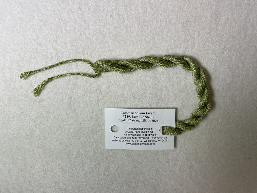 Gloriana Silk Floss 289 Medium Green