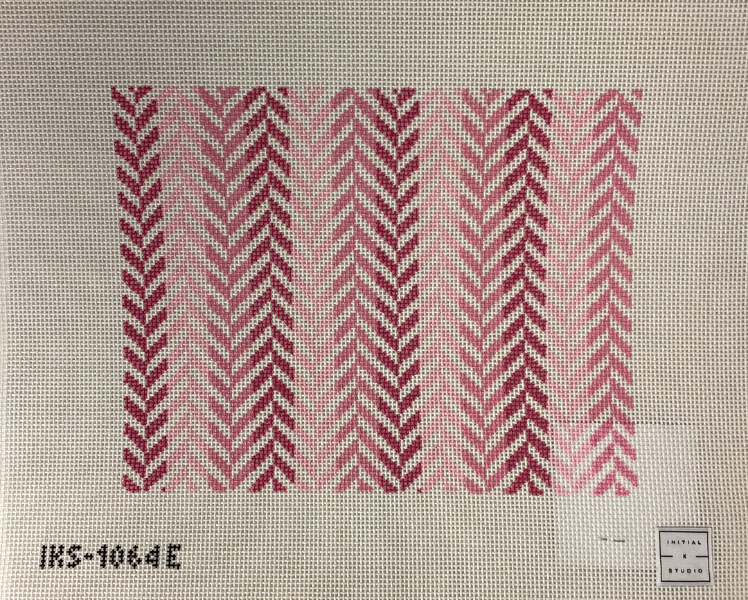 * Initial K Studio 1064E Herringbone- Pink