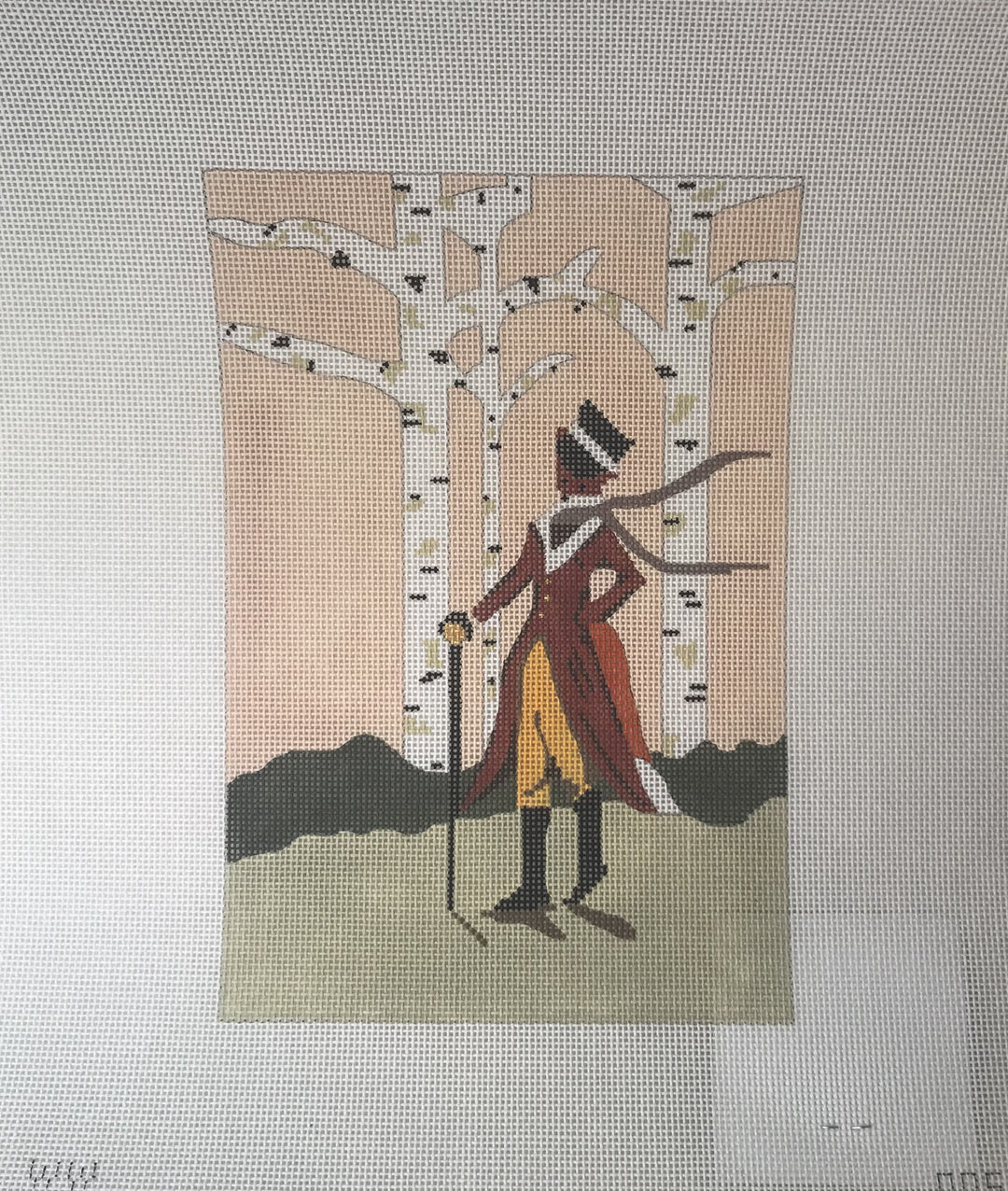 *SALE The Plum Stitchery WW005 Fox and Birches