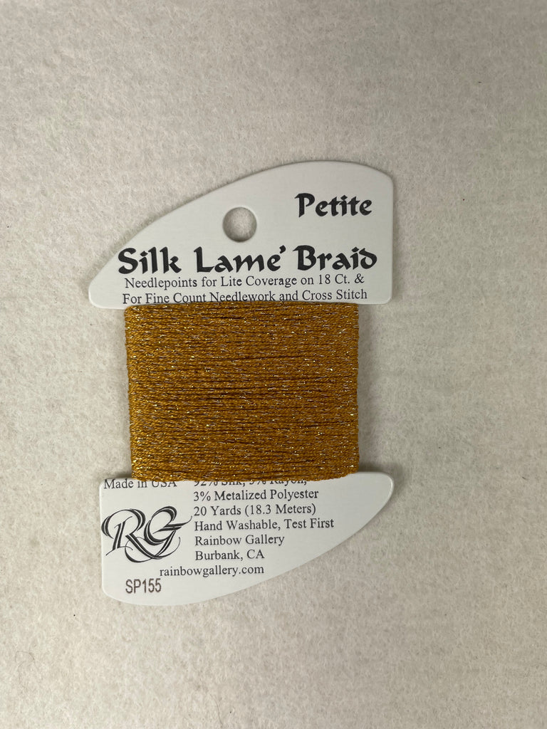 Petite Silk Lame Braid SP155 Harvest Gold