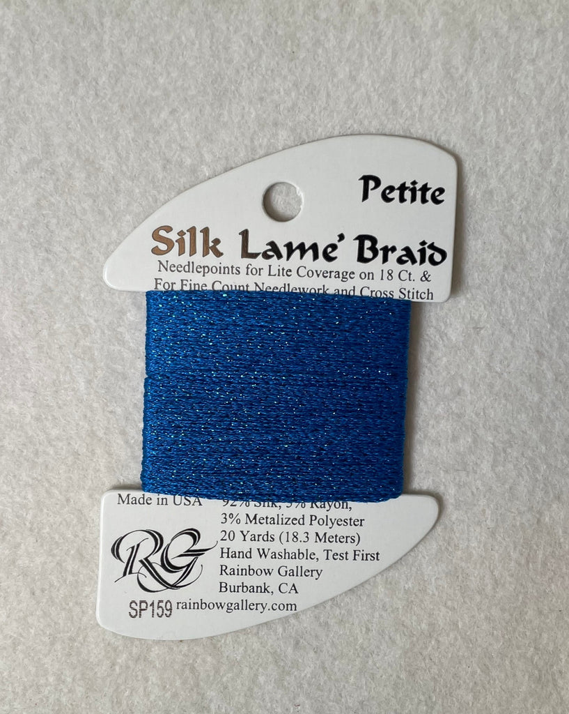 Petite Silk Lame Braid SP159 Imperial Blue