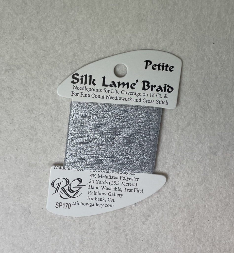 Petite Silk Lame Braid SP170 Blue Fog