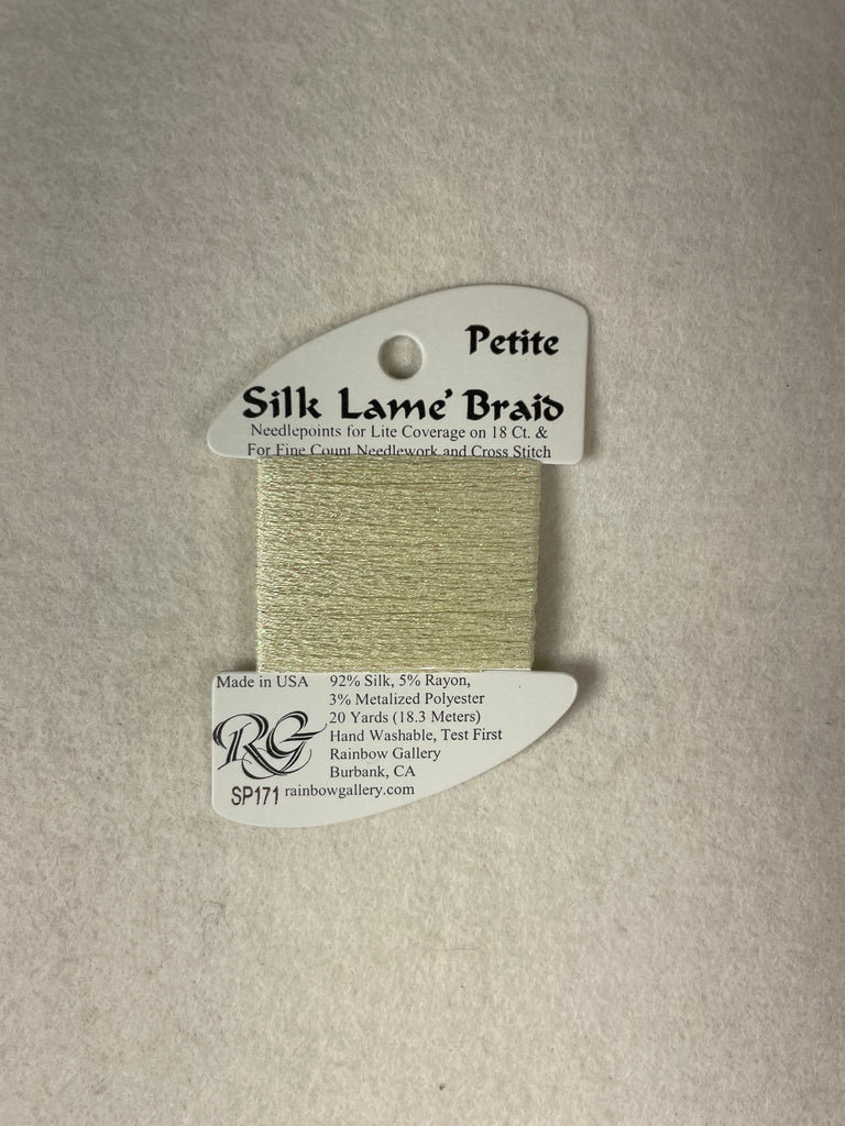 Petite Silk Lame Braid SP171 Mellow Yellow