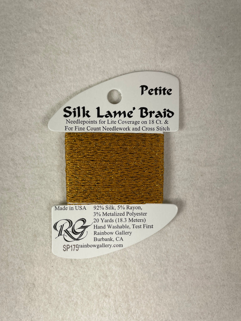 Petite Silk Lame Braid SP175 Honey Gold