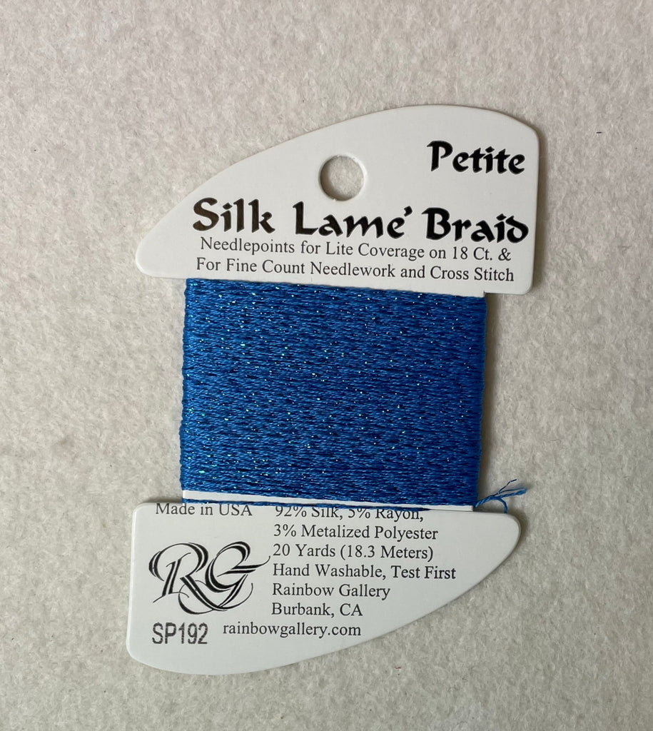 Petite Silk Lame Braid SP192 Bluebird