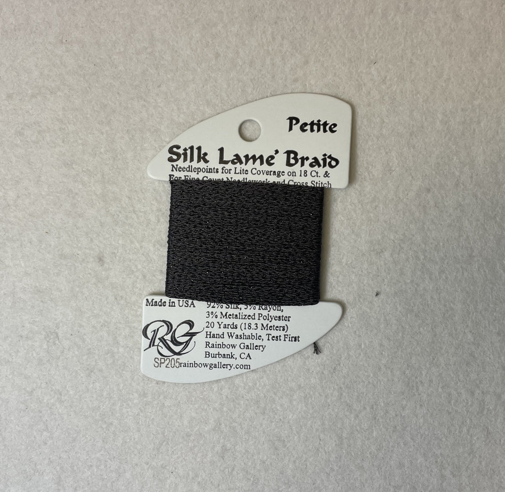 Petite Silk Lame Braid SP205 Gargoyle
