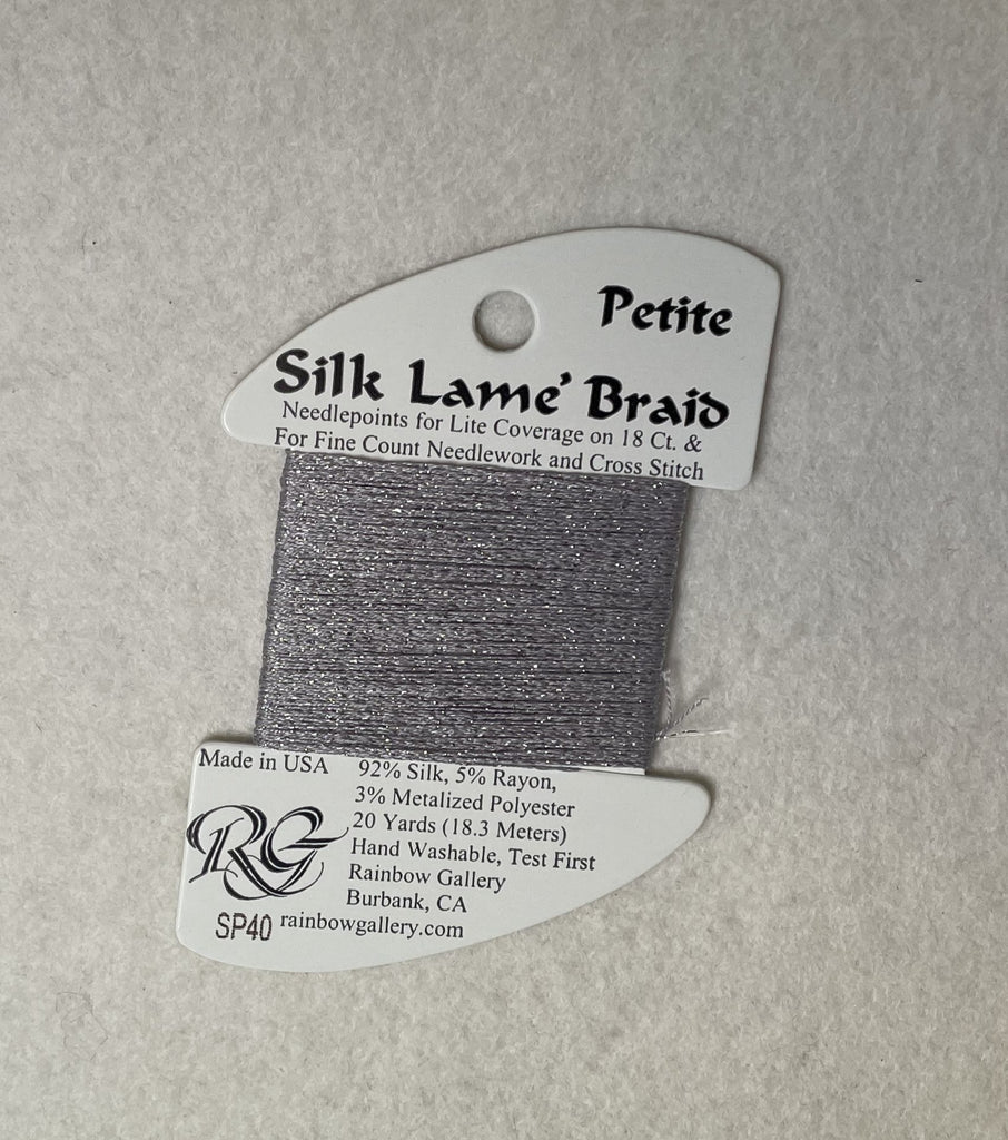 Petite Silk Lame Braid SP40 Dove Grey