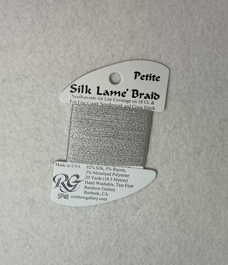 Petite Silk Lame Braid SP48 Silver