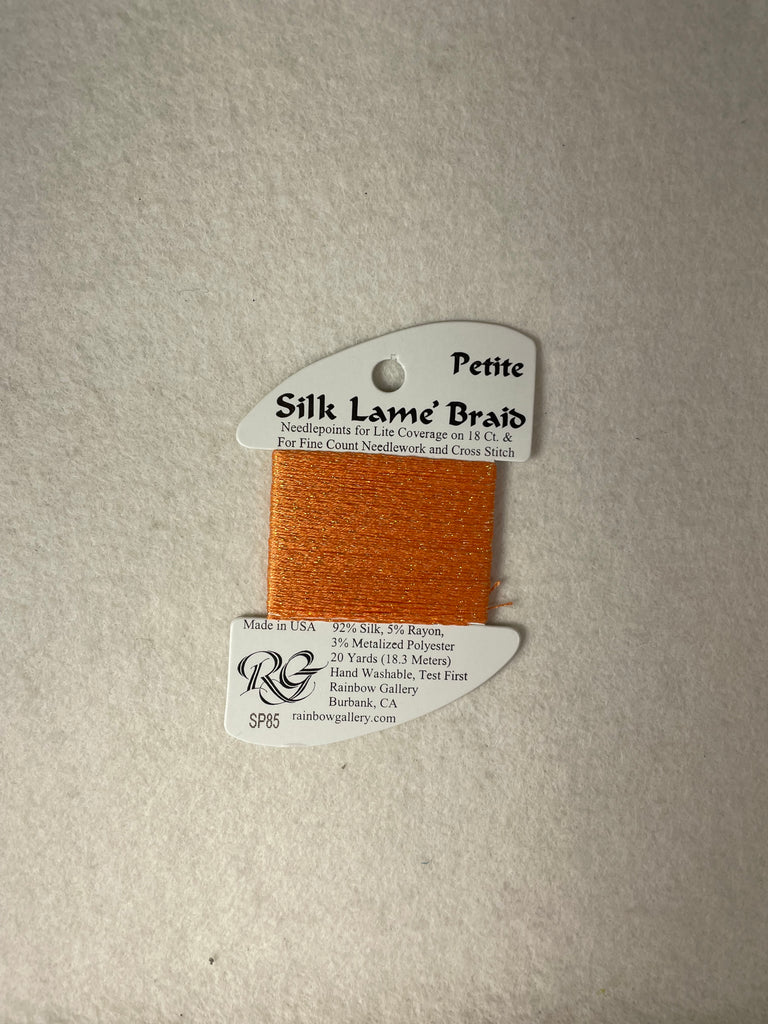 Petite Silk Lame Braid SP85 Tangerine