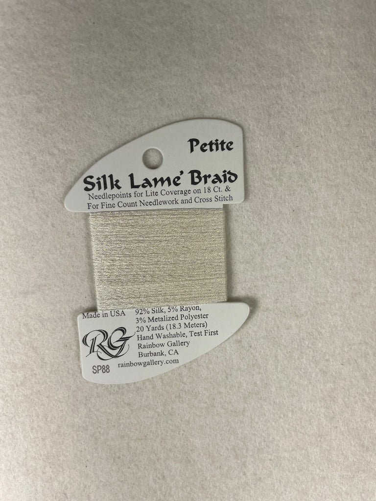 Petite Silk Lame Braid SP88 Lemon Lite