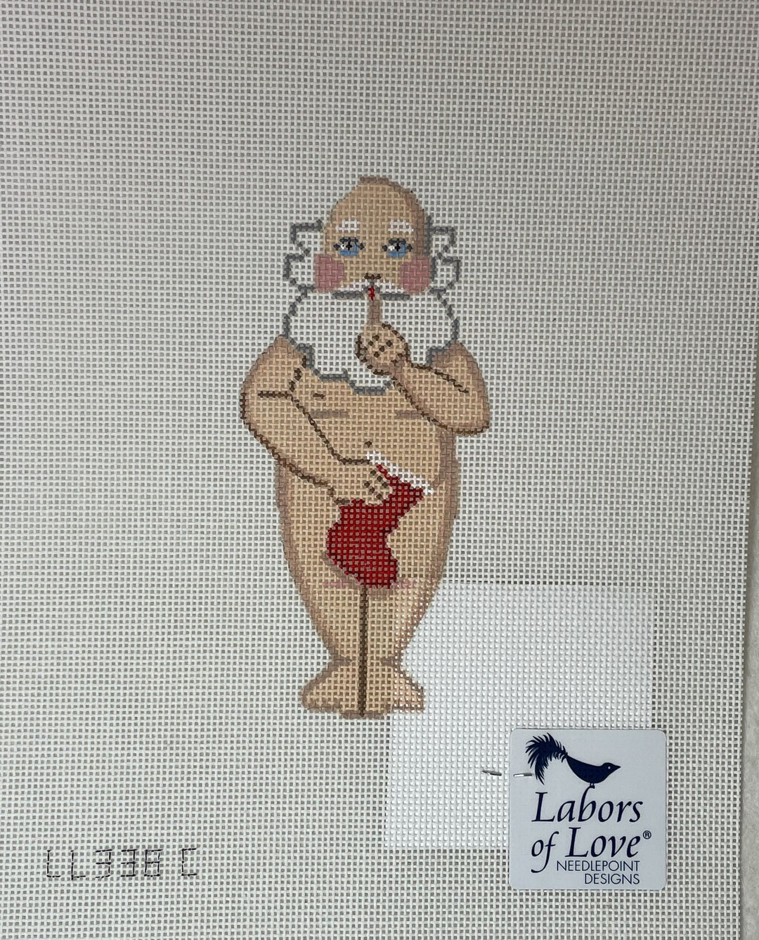 Labors of Love LL338C Naked Santa with Stocking