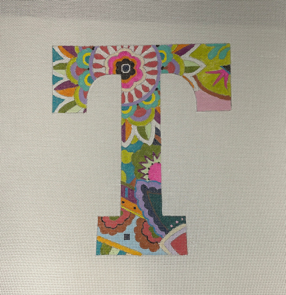 * Colors of Praise Letter T- 12in