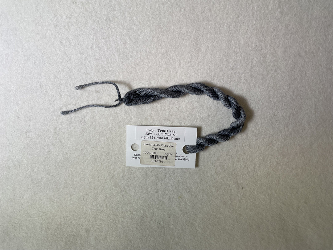 Gloriana Silk Floss 296 True Gray