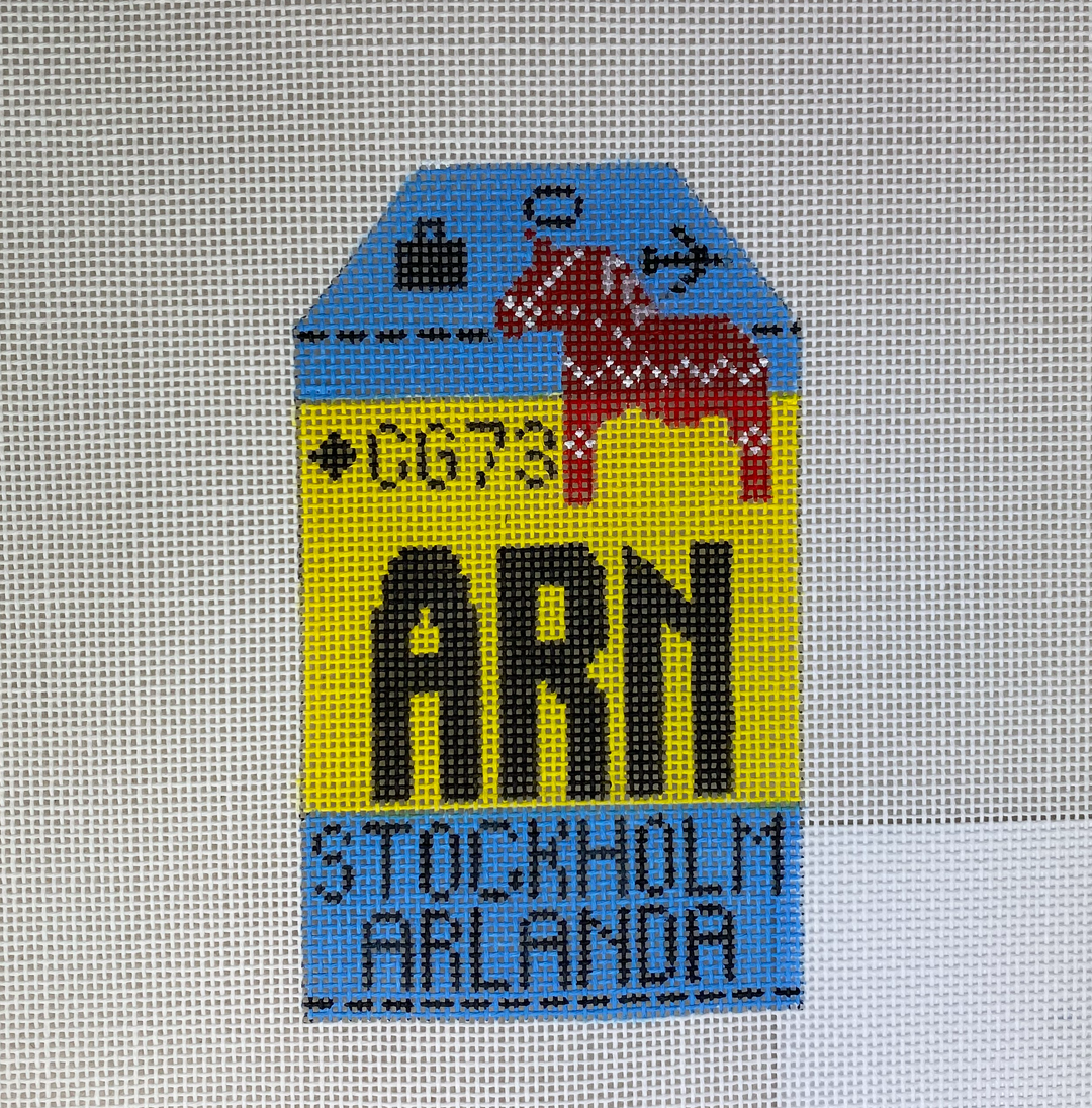 Hedgehog Needlepoint HH1ARN Stockholm