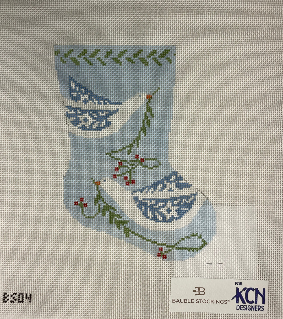 * Bauble Stockings BS04 Peace Bird Ornament Size Stocking