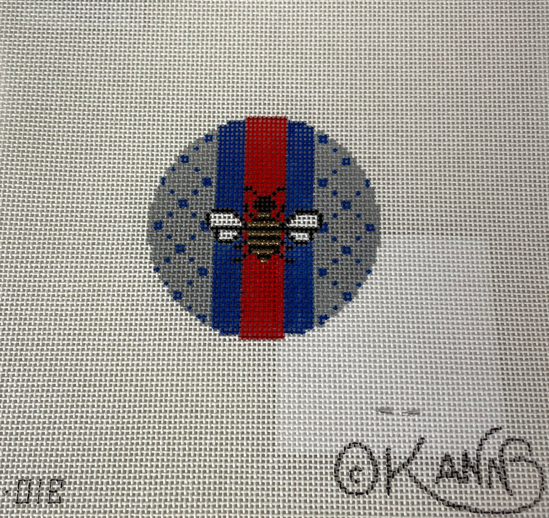 * Kimberly Ann BC-01B Bee Ornament, Blue/Gray