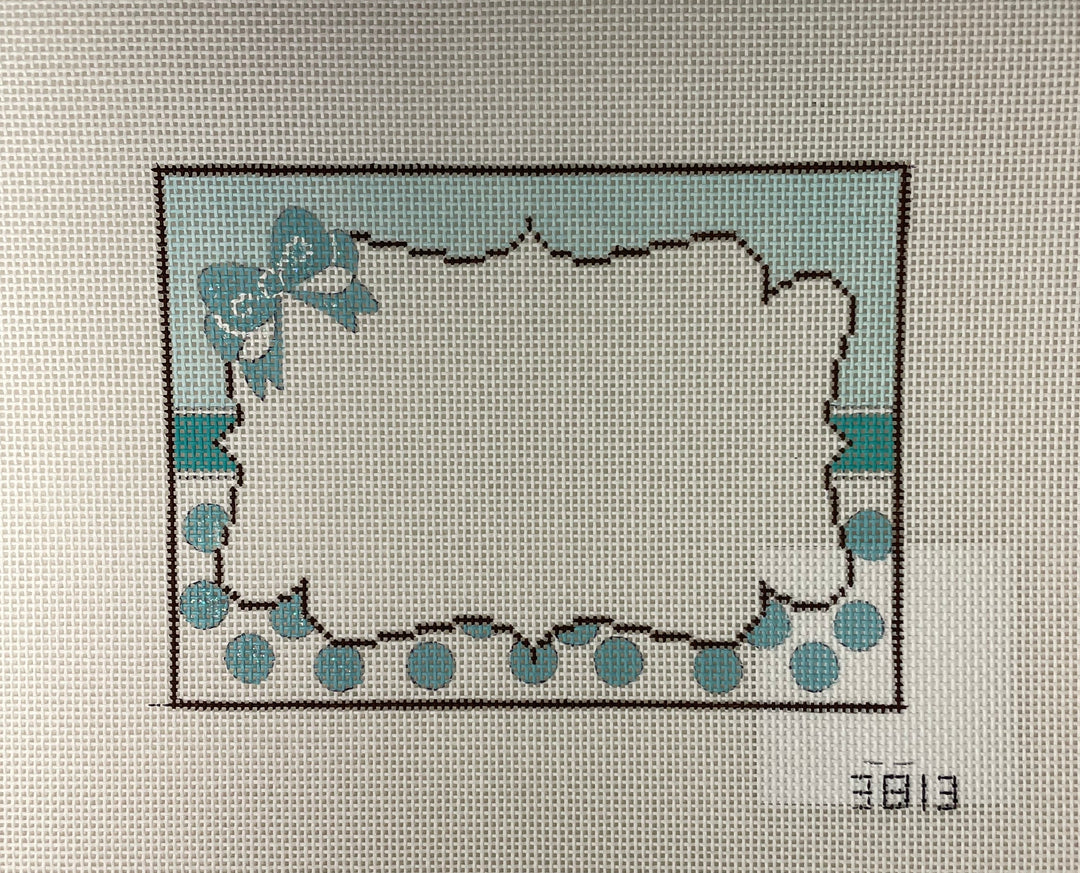 * Alice Peterson 3813 Teal Baby Sleeping