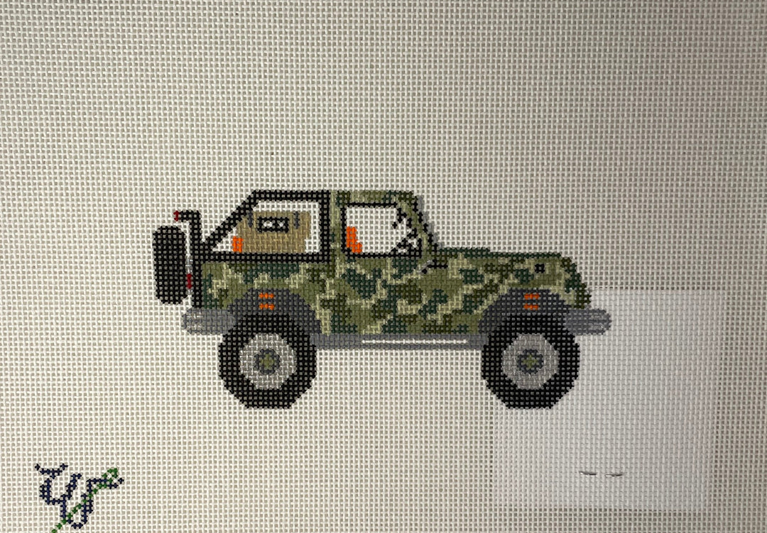 * Wipstitch Needleworks 066W Yeti Jeep