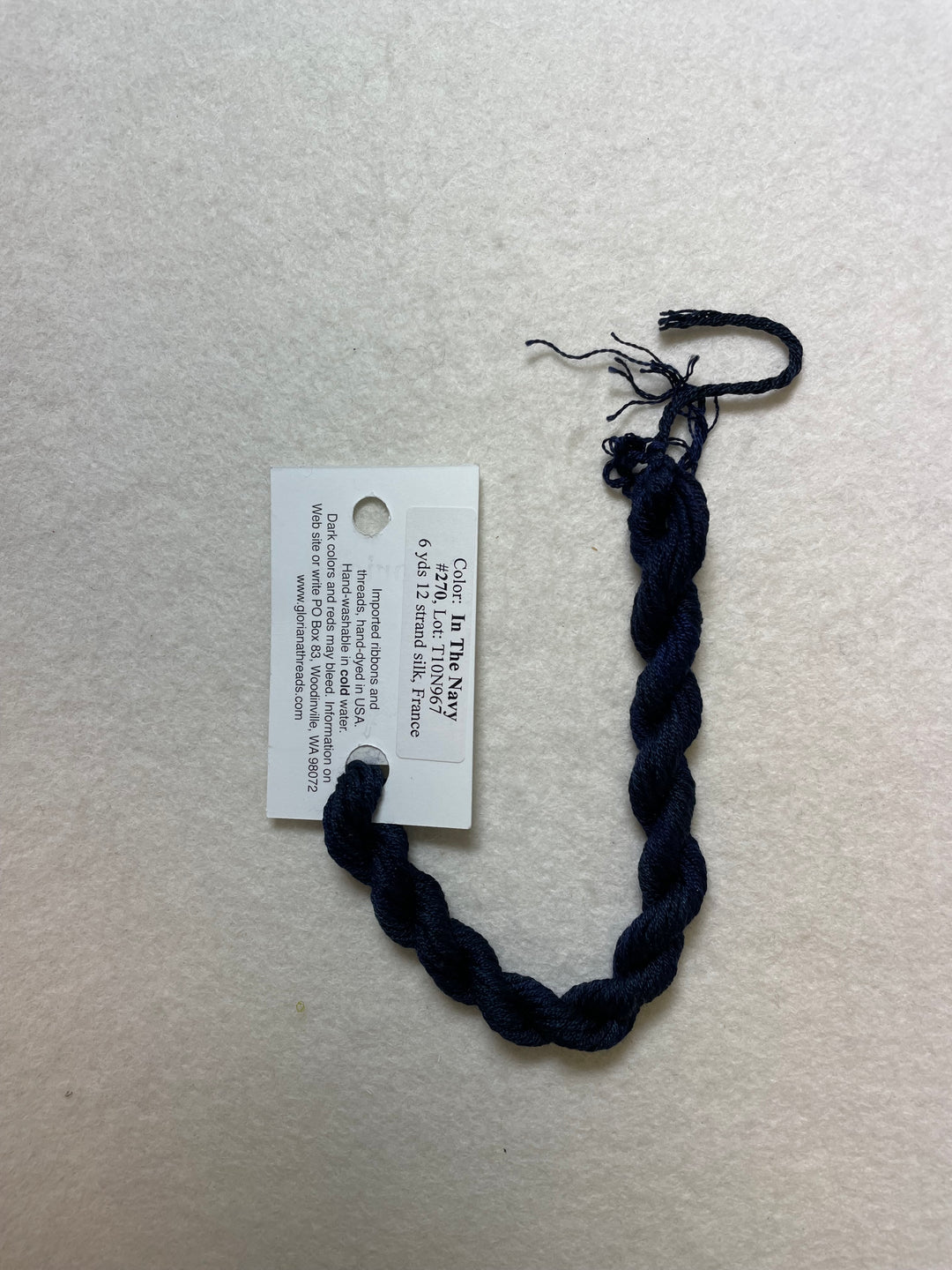 Gloriana Silk Floss 270 In The Navy