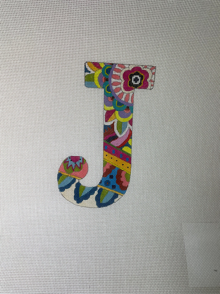 * Colors of Praise Letter 'J' - 6in. / 18m.