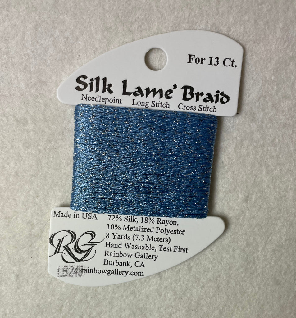 Silk Lame Braid LB248 Blue Promise