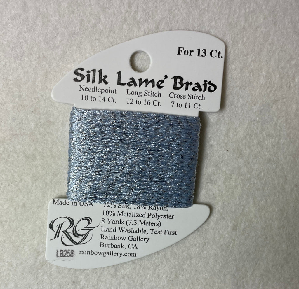 Silk Lame Braid SL258 Gentle Gray