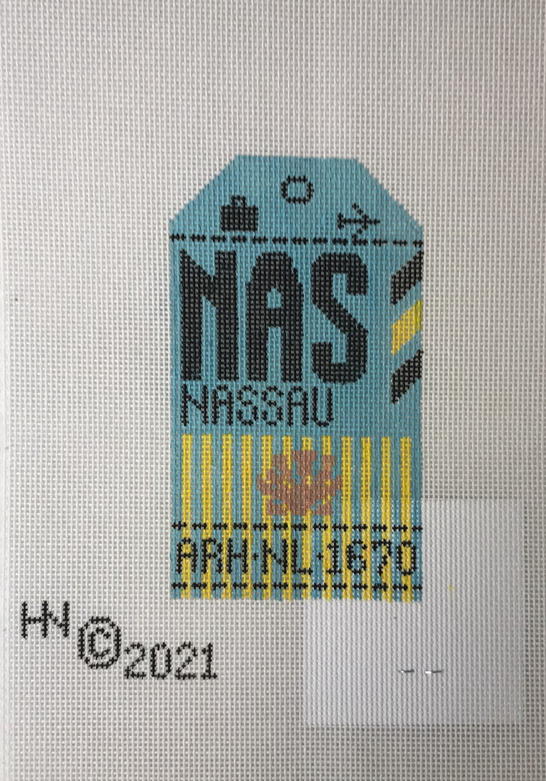 Hedgehog Needlepoint Nassau