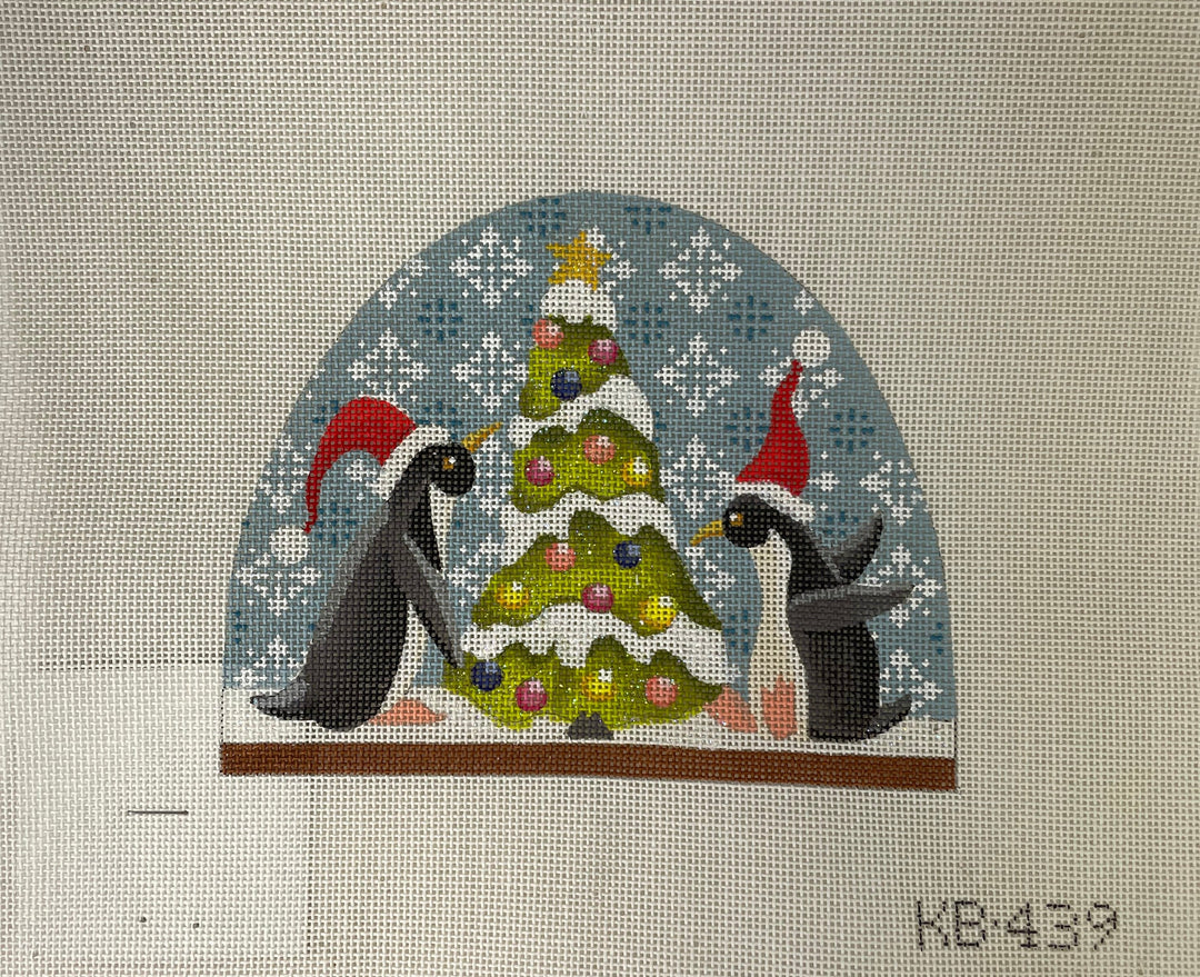 *SALE Kirk and Bradley KB439 Penguin Snowdome