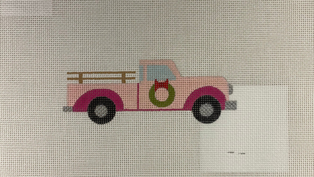 * Raymond Crawford HO3083 Pink Truck Ornament