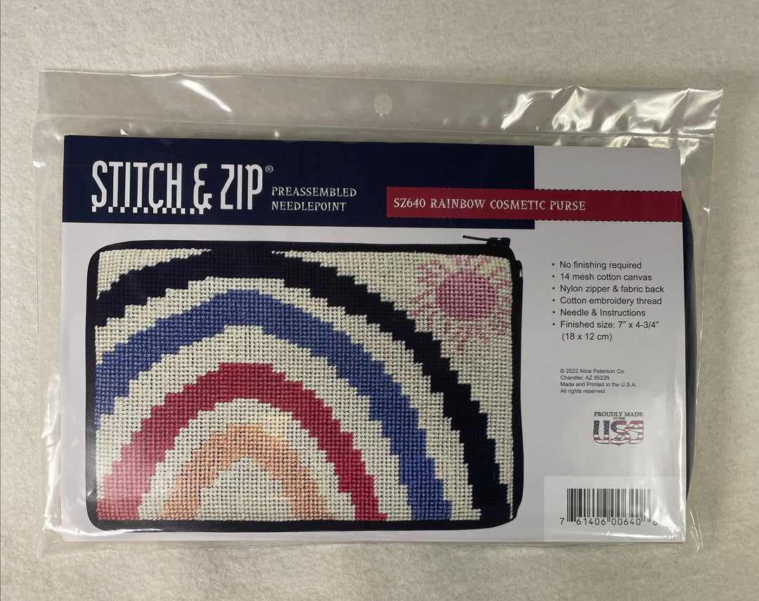 Alice Peterson SZ640 Rainbow Cosmetic Purse