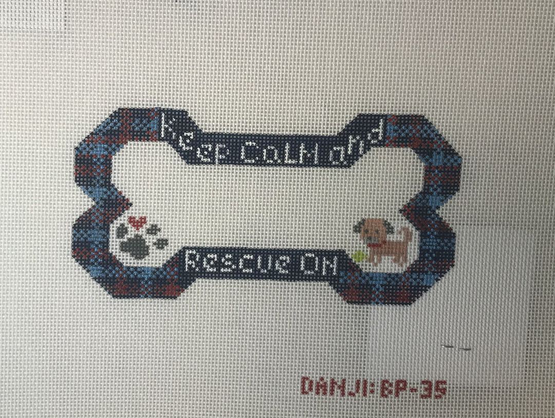 * Danji Designs BP-35 Keep Calm Dog Bone