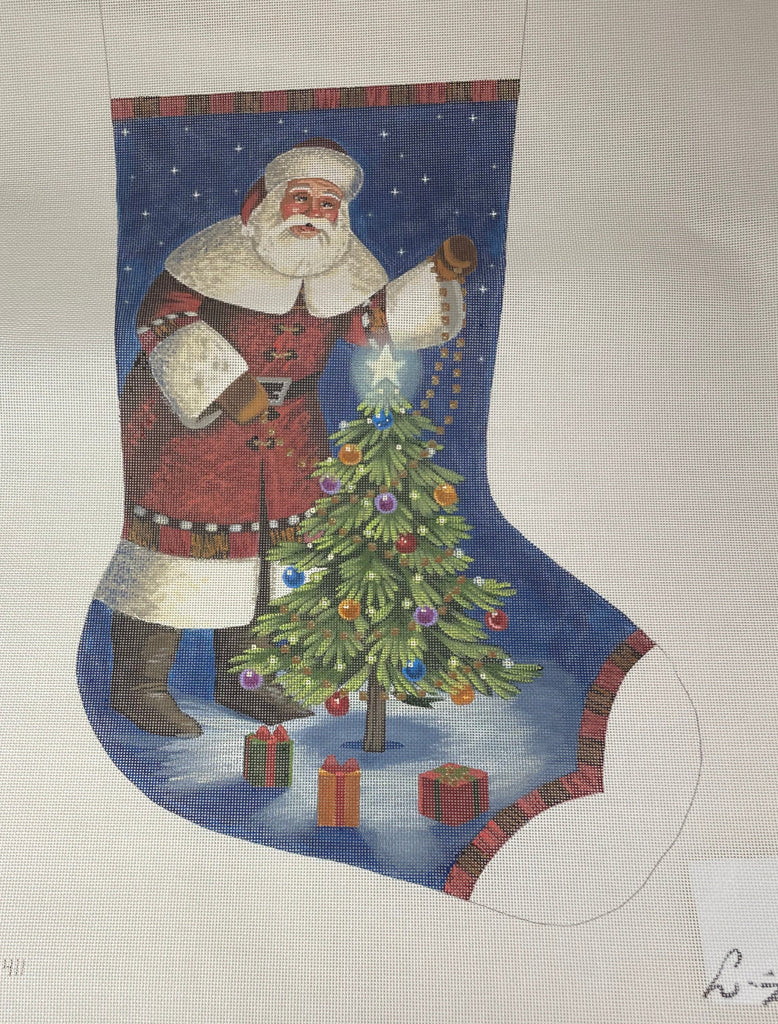 * Liz Goodrick Dillon TTAXS411 Santa's Own Christmas Stocking