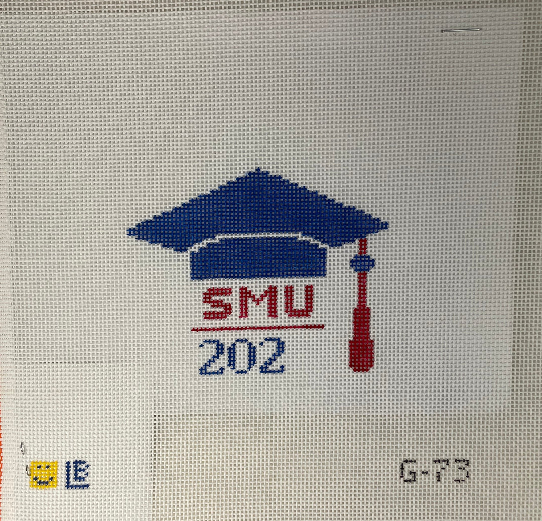 * Lauren Bloch Designs G73 SMU Grad Cap