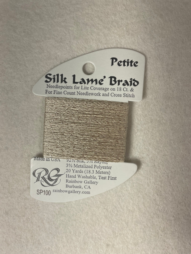Petite Silk Lame Braid SP100 Sand