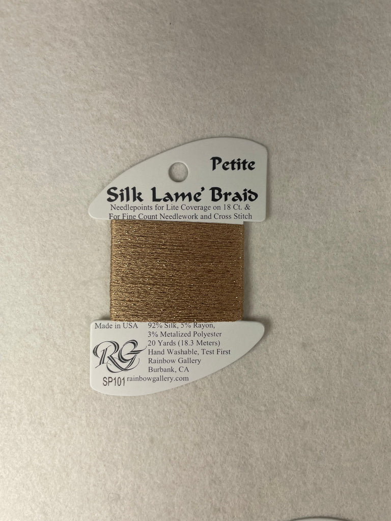 Petite Silk Lame Braid SP101 Honey Bronze
