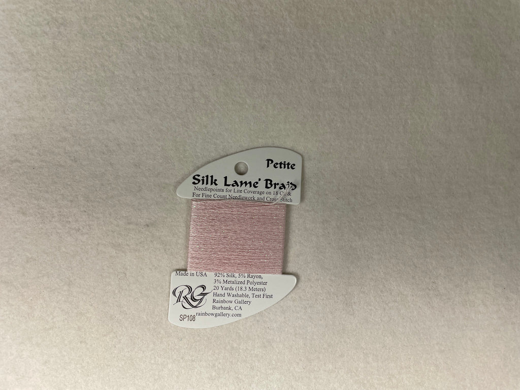 Petite Silk Lame Braid SP108 Soft Pink