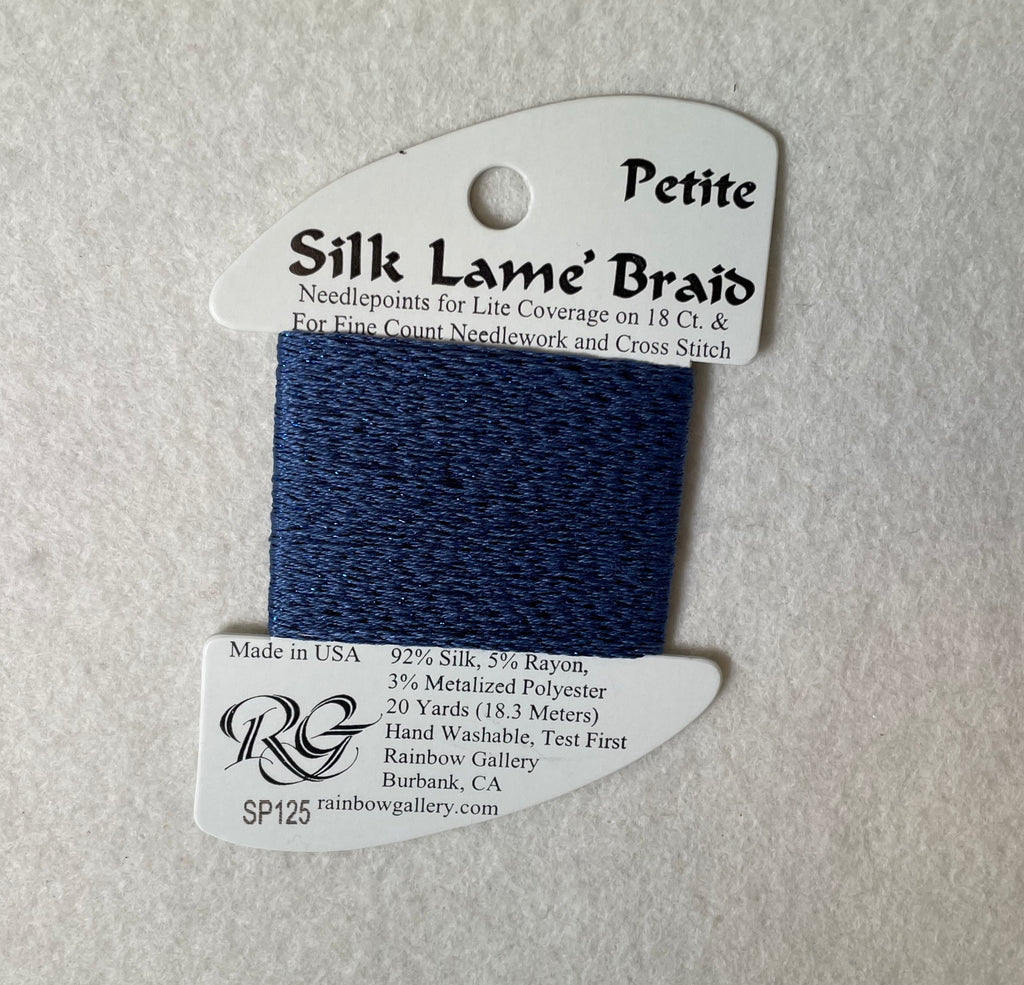 Petite Silk Lame Braid SP125 Denim