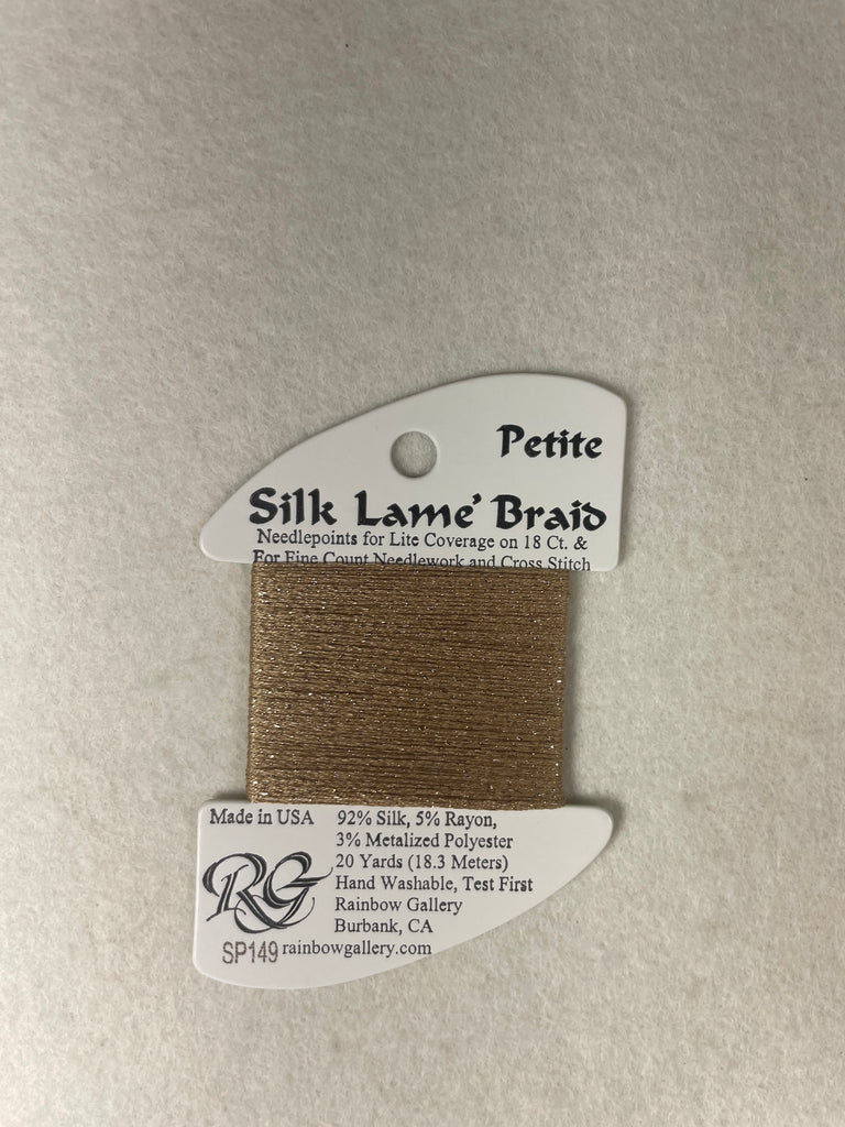 Petite Silk Lame Braid SP149 Desert Sand