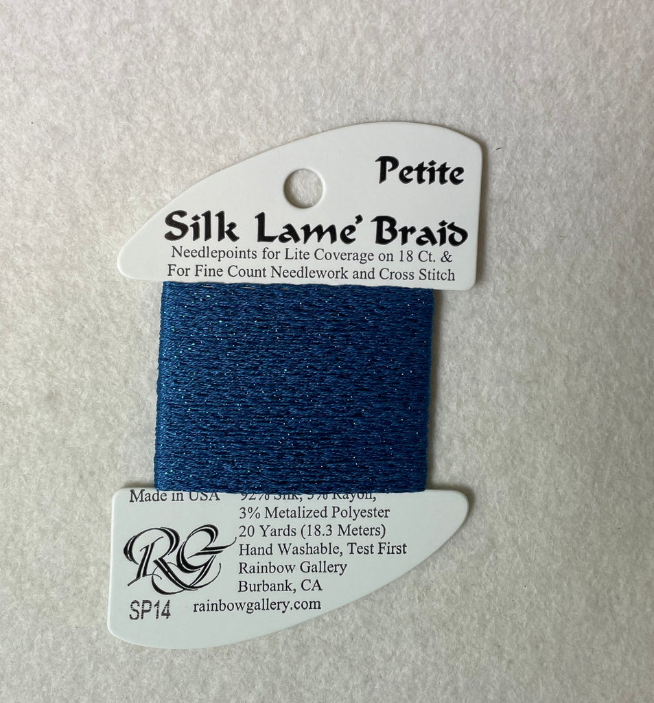 Petite Silk Lame Braid SP14 Blue