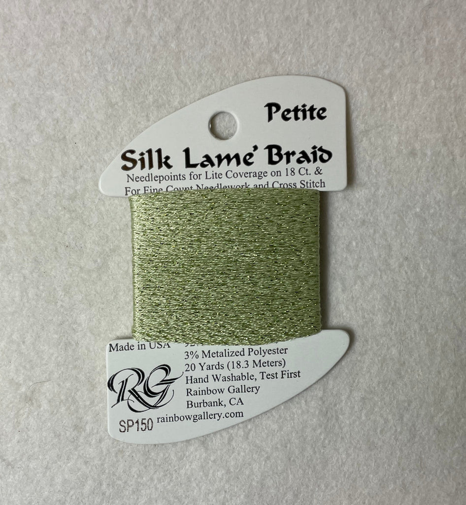 Petite Silk Lame Braid SP150 Daiquiri Green