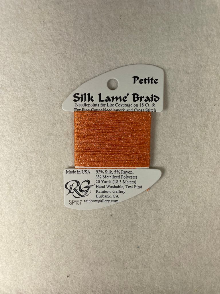 Petite Silk Lame Braid SP157 Tangelo