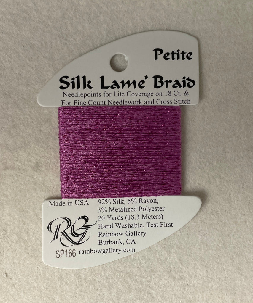Petite Silk Lame Braid SP166 Lite Fuchsia